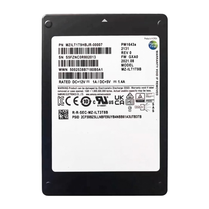 Dysk twardy Samsung 1.92TB SSD SAS 12G 2.5" V-NAND MZILT1T9HBJR-00007