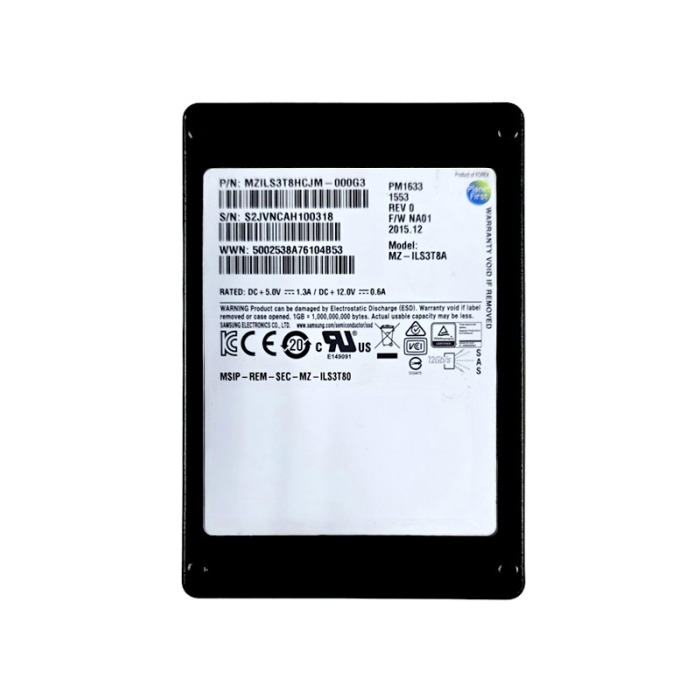 Dysk twardy Samsung 3.84TB SSD SAS 12G 2.5" TLC MZILS3T8HCJM-000G3