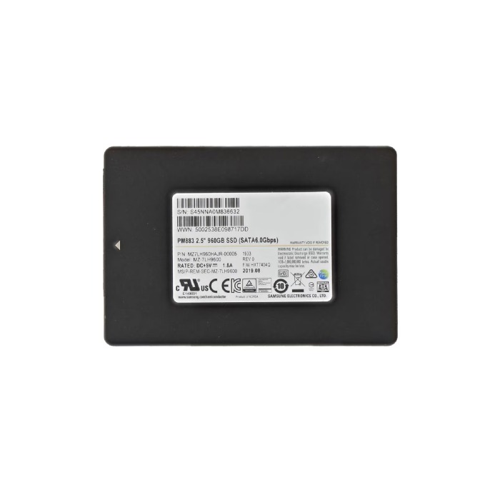 Dysk twardy Samsung 960GB SSD SATA 6G 2.5" TLC RI MZ7LH960HAJR-00005