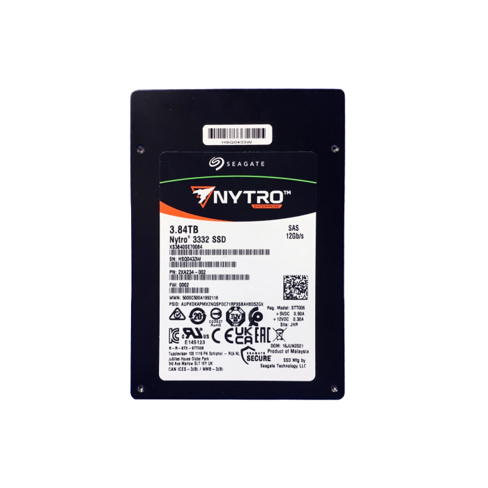 Dysk twardy Seagate 3.84TB SSD SAS 12G 2.5" TLC RI XS3840SE70084
