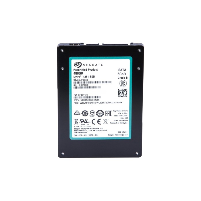 Dysk twardy Seagate 480GB SSD SATA 6G 2.5" 3D TLC RI 2LW100-005