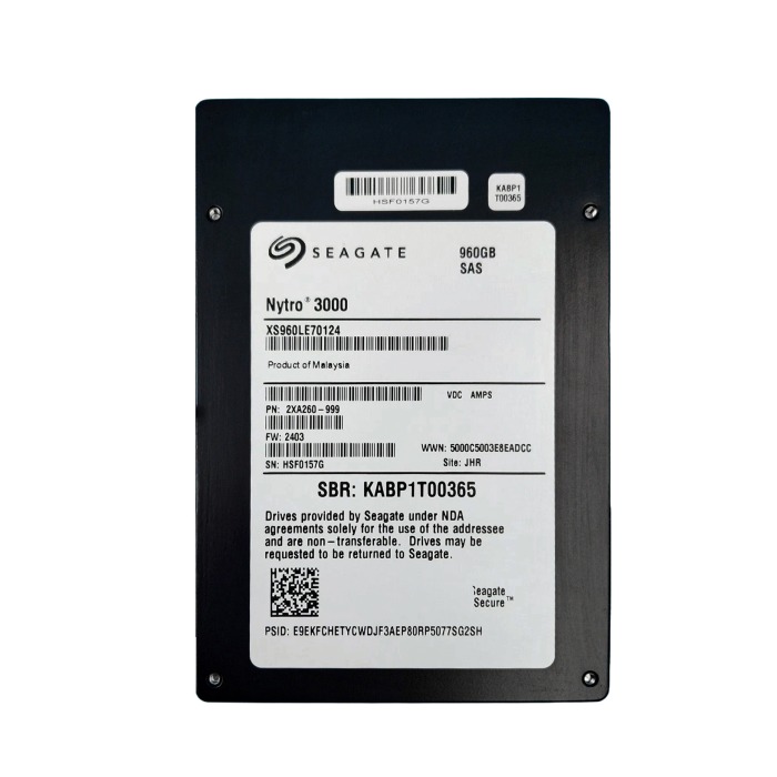 Dysk twardy Seagate 960GB SSD SAS 12G 2.5" TLC MU XS960LE70124