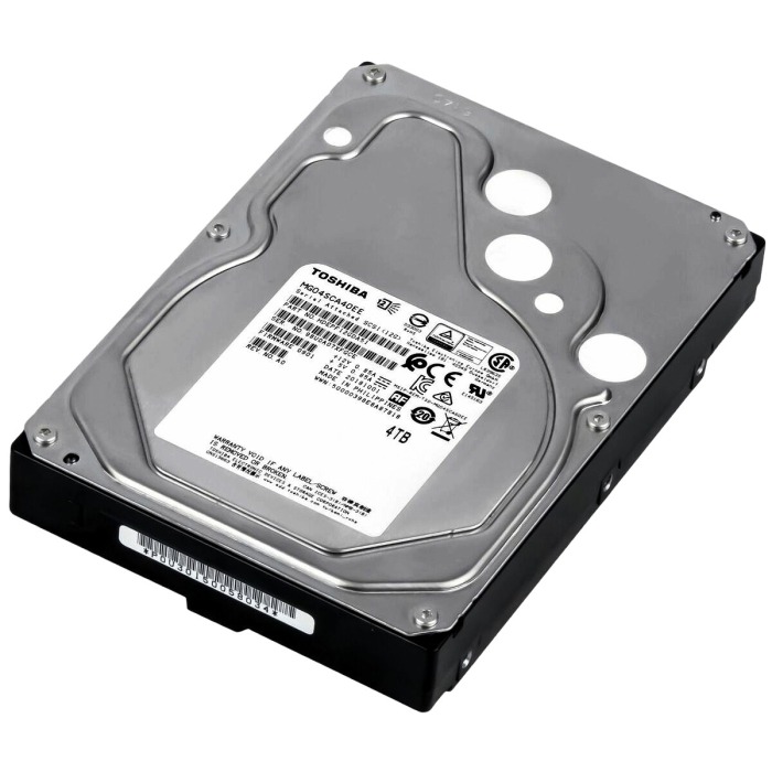 Dysk twardy Toshiba 4TB 7.2K HDD SAS 12G 3.5" 512e 128MB MG04SCA40EE