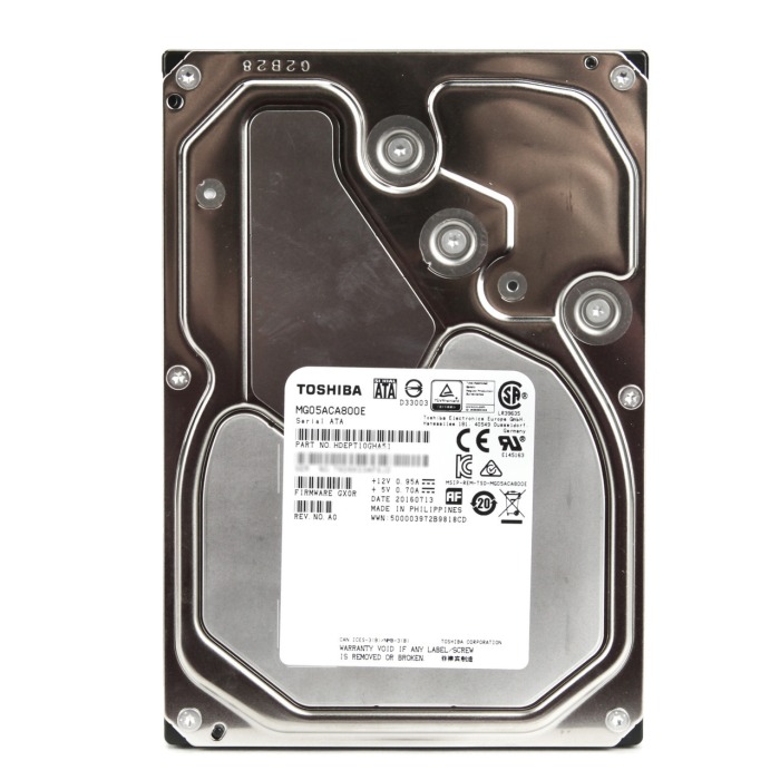 Dysk twardy Toshiba 8TB 7.2K HDD SATA 6G 3.5" 512e 128MB MG05ACA800E