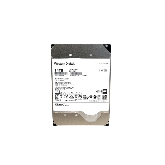 Dysk twardy WD 14TB 7.2K HDD SATA 12G 3.5" 512MB WUH721414AL5204