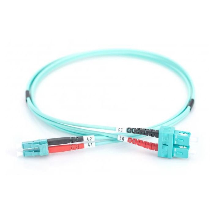 Fiber optic cable Digitus LC/SC OM3 MM 50/125um LS0H DUPLEX 3m DK-2532-03/3