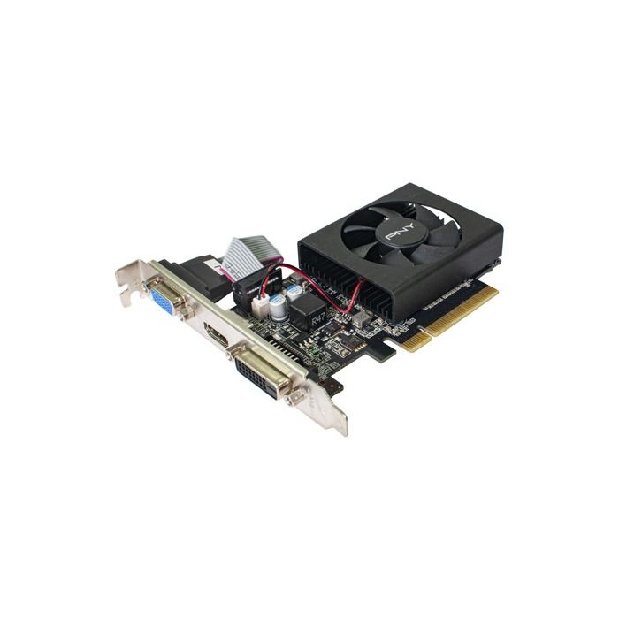 GPU PNY Geforce GT710 2GB 19W 1xDVI 1xD-SUB HHHL PCI-E 2.0x8 VCGGT7102XPB