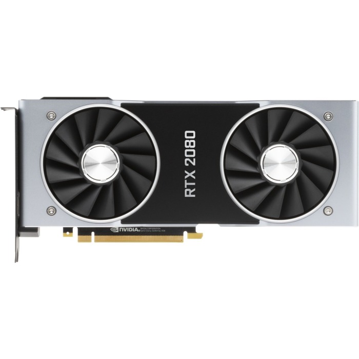 Graphics card NVidia GeForce RTX 2080 Founders Edition 8GB GDDR6 215W 900-1G180-2500-000