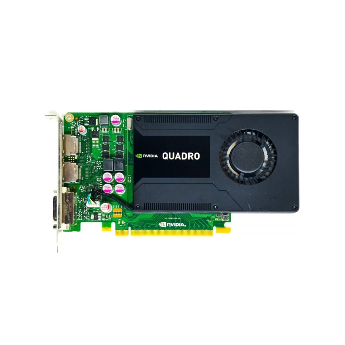 Graphics card NVidia Quadro K2000 2GB GDDR5 PCI-E 2.0 DisplayPort 1.2 51W 0JHRJ