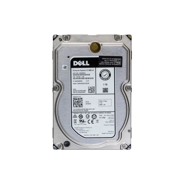 Hard drive Dell 1TB 7.2K HDD SATA 6G 3.5" 128MB TW8VV