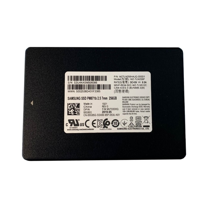Hard drive Dell 256GB SSD SATA 6G 2.5" 0G95G