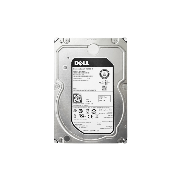 Hard drive Dell 3TB HDD SAS 12G 3.5" 85KCH