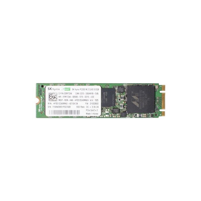 Hard drive Dell 512GB SSD PCIe 2.0x2 M.2 2280 0MTDW