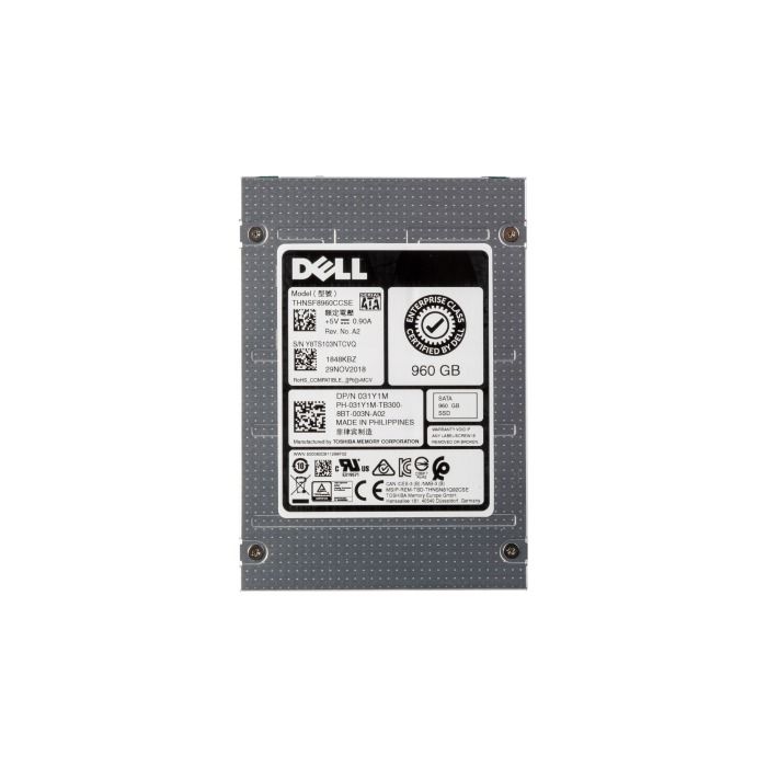 Hard drive Dell 960GB SSD SATA 6G 2.5" MLC RI 31Y1M