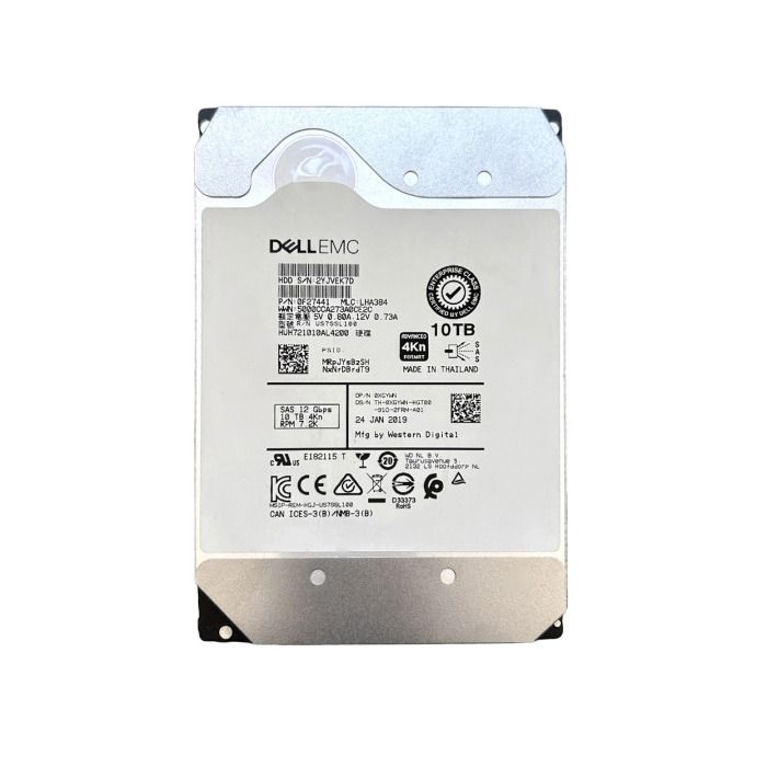 Hard drive Dell Compellent 10TB 7.2K HDD SAS 12G 3.5" 4KN 256MB XGYWN