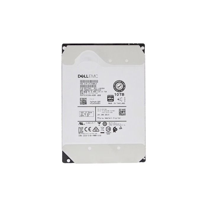 Hard drive Dell Compellent 10TB 7.2K HDD SAS 12G 3.5" 4KN 256MB XGYWN-CMP+