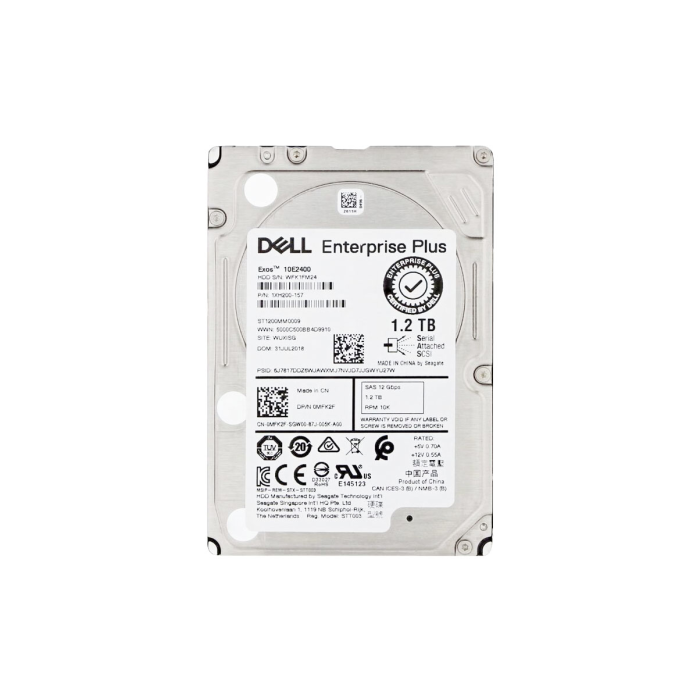 Hard drive Dell Compellent 1.2TB HDD SAS 12G 2.5" MFK2F-CMPv
