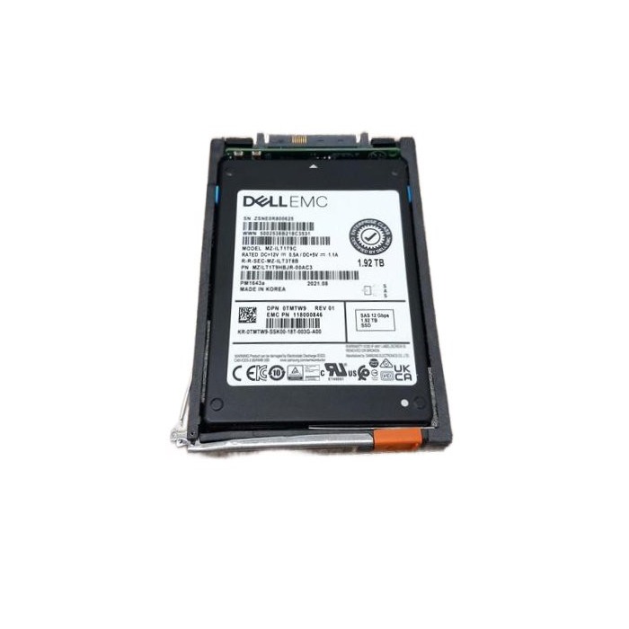 Hard drive EMC 1.92TB SSD SAS 12G 2.5" RI 512e 118000846