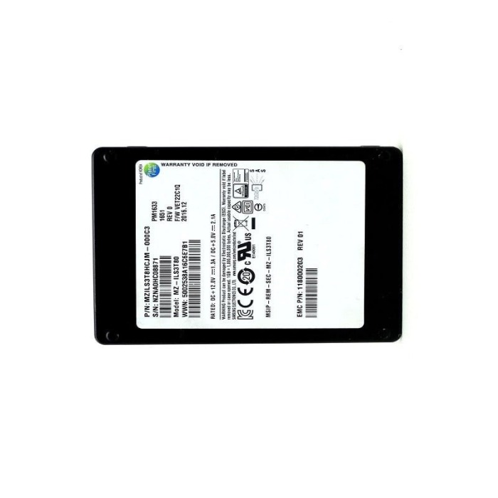 Hard drive EMC 3.84TB SSD SAS 12G 2.5" TLC 118000203