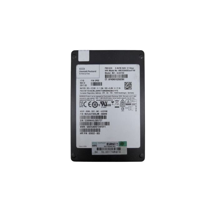Hard drive HPE 3.84TB SSD SAS 12G 2.5" TLC RI 828832-003