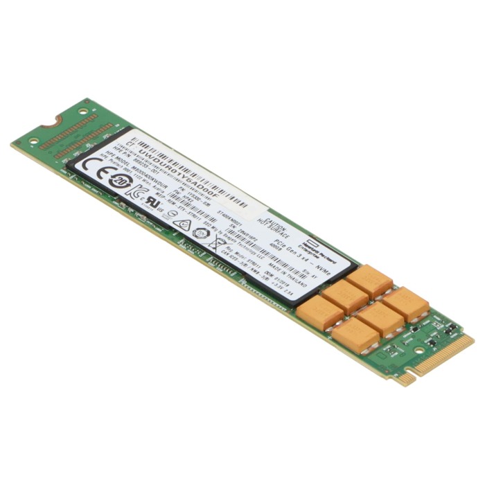 Hard drive HPE 960GB SSD NVMe PCIe 3.0x4 M.2 22110 MLC MU 869255-001