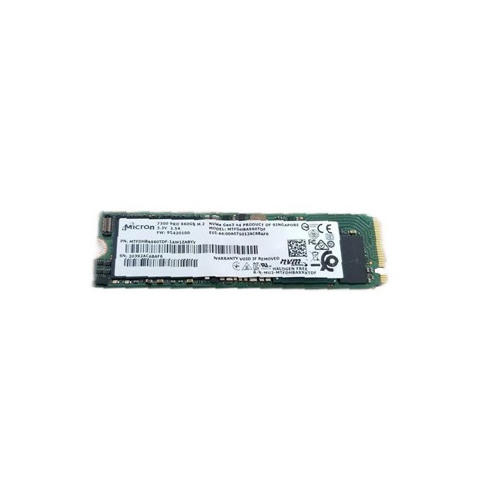 Hard drive Micron 960GB SSD NVMe 3.1x4 M.2 2280 TLC RI MTFDHBA960TDF-1AW1ZABYY