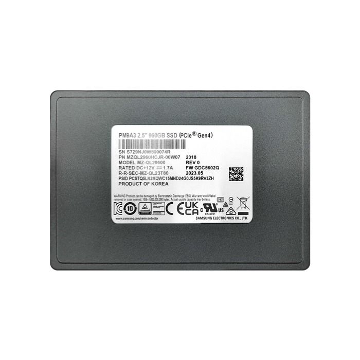 Hard drive MZQL2960HCJR-00A07