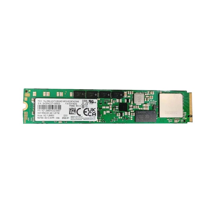 Hard drive Samsung 960GB SSD NVMe PCIe 3.0x4 M.2 22110 TLC RI 512e MZ1LB960HAJQ-00007