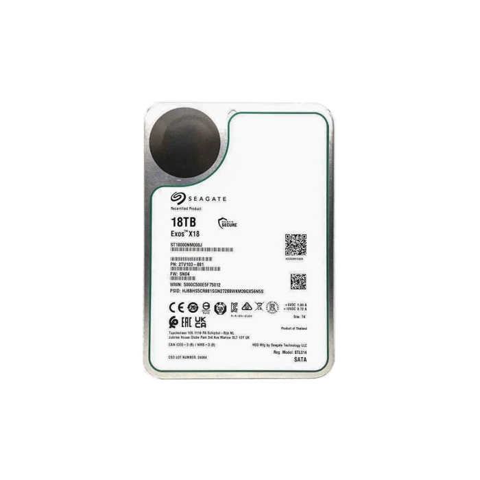 Hard drive Seagate 18TB HDD SATA 6G 3.5" 2TV103-881