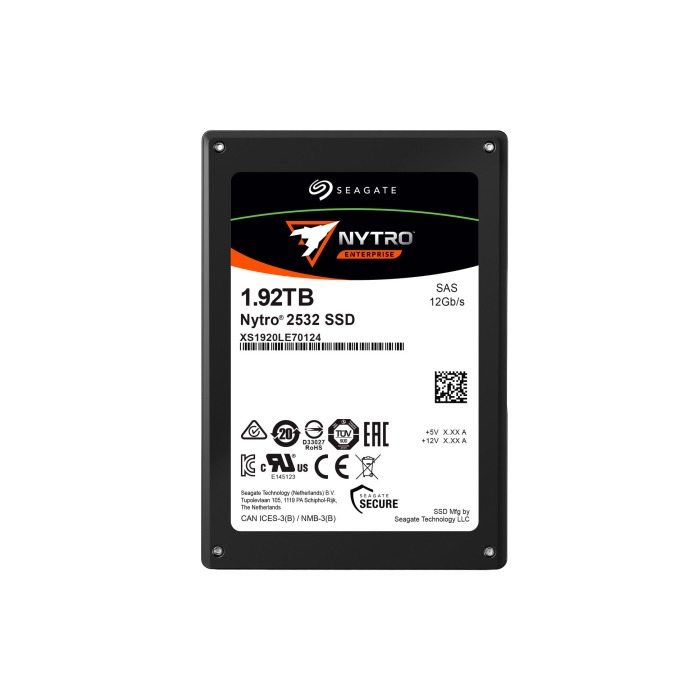 Hard drive Seagate 1.92TB SSD SAS 12G 2.5" TLC MU XS1920LE70124