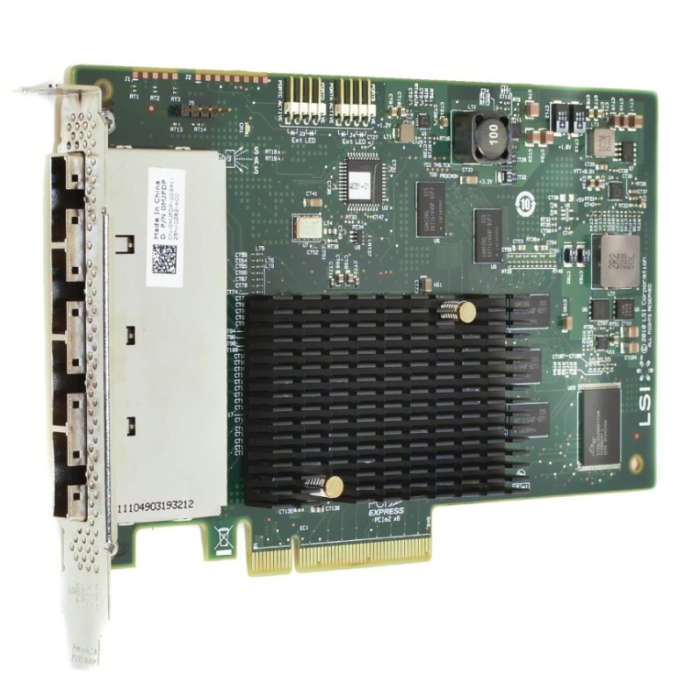 HBA SAS Dell S9201-16e Adapter PCI-E 2.0x8 4xSFF-8088 6Gb SAS MJFDP