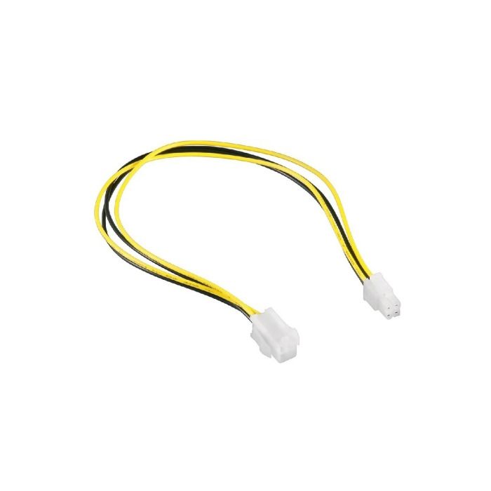 Kabel Gembird Wewnętrzny Przedłużacz Zasilania 4 Pin 0,3m CC-PSU-7