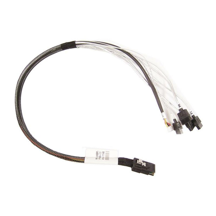 Kabel SAS Intel P4208CP HSBP SFF-8087 do 4xSATA 1xPWR G14989-003