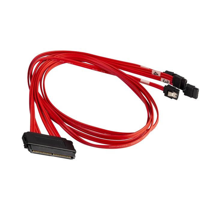 Kabel SAS SFF-8484 32Pin do 4x SATA 7Pin