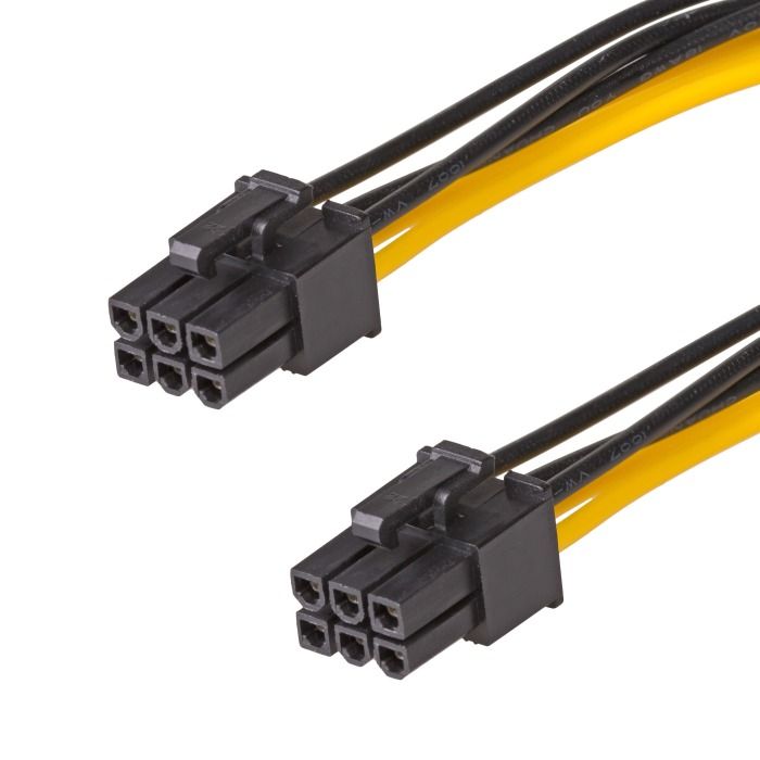 Kabel zasilający Akyga adapter PCI-e 6 pin AK-CA-49