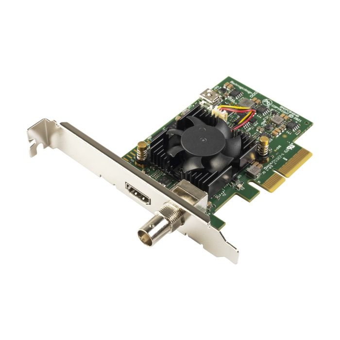 Karta BlackMagicDesign DeckLink Mini Monitor 4K PCIe 2.0x4 1x 6G SDI out 1x HDMI 2.0a out 3WFPW