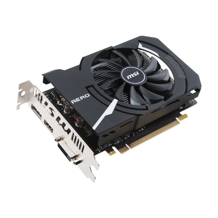 Karta graficzna MSI NVIDIA GeForce GTX 1050 Ti AERO ITX OC 4GB GDDR5
