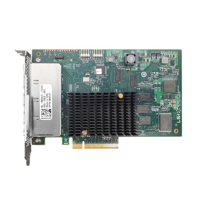 Karta HBA SAS Dell 4MB Adapter PCIe 2.0x8 4x SFF-8088 6Gb SATA KV5JY