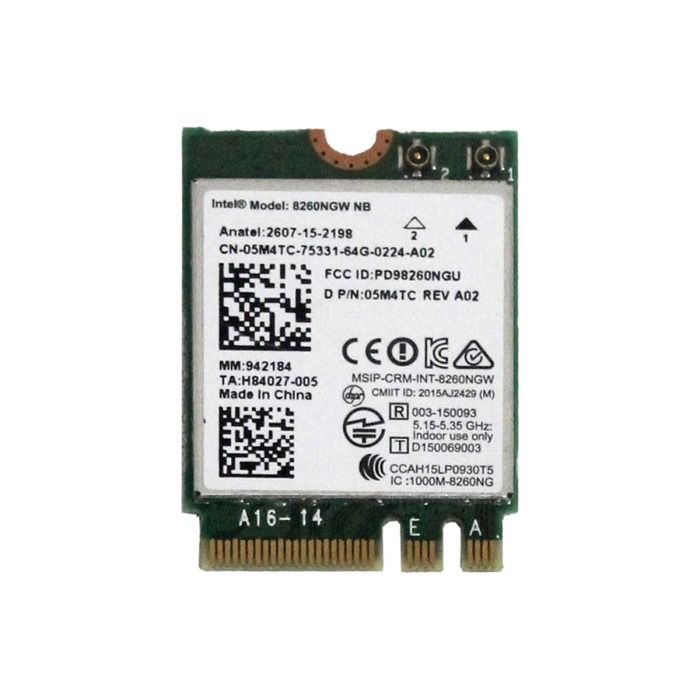 Karta Intel Wireless-AC 8260 Dual Band WLAN WiFi 802.11 Bluetooth 4.0 5M4TC