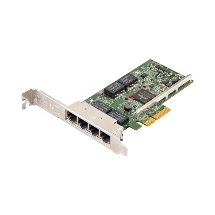 Karta sieciowa Dell Broadcom BCM5719 4x1GbE RJ45 PCIe 2.0x4 KH08P