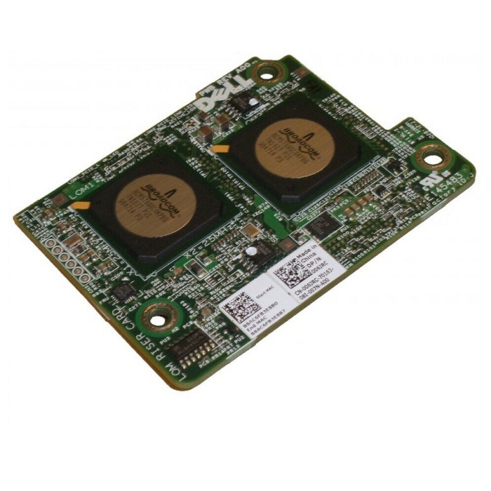 Karta sieciowa Dell Broadcom NetXtreme II 4x1GbE PCIe 1.0x4 BNDC 06JRC