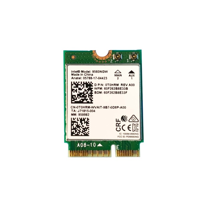 Karta sieciowa Dell Intel Wireless-AC 9560NGW M.2 2230 Wi-Fi 5 BT 5.0 T0HRM