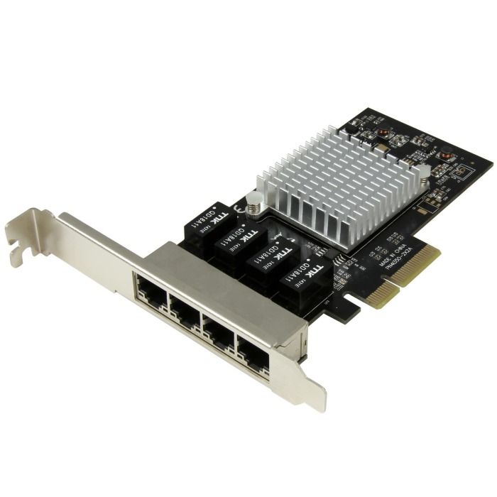 Karta sieciowa StarTech 4x1GbE RJ45 ST4000SPEXI
