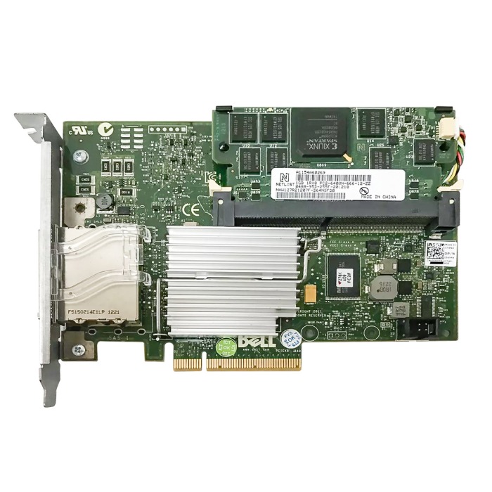 Kontroler RAID Dell H800 1GB Adapter PCIe 2.0x8 6Gb SAS z baterią 5KYFR-KIT