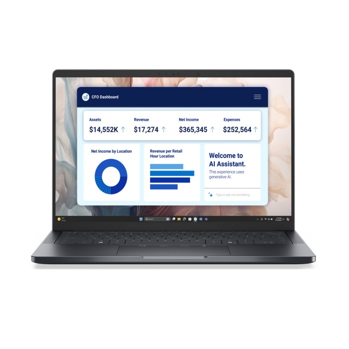 Laptop Dell Pro 14" Premium PA14250 z Intel Core Ultra 7 266V, 16GB RAM, 512GB SSD NVMe, Wi-Fi 7, Bluetooth 5.4, Windows 11