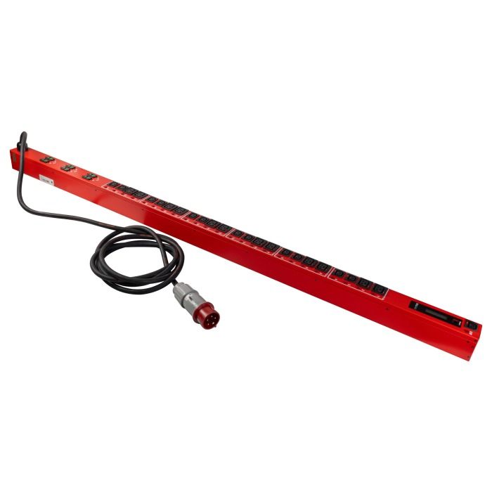 Listwa zasilająca Panduit 12xC13+, 12xC19, 1xC13, 4P5W 20A zarządzalna GMSP-A1851RD/N