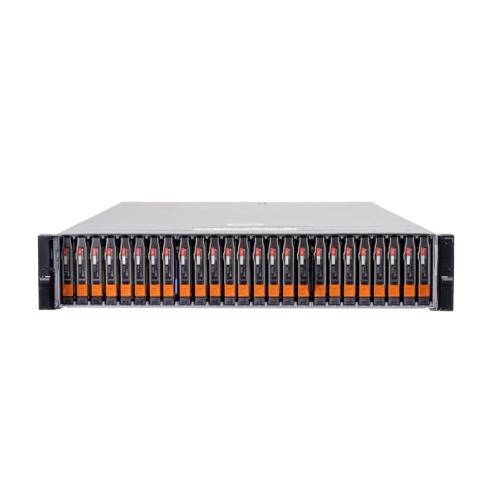 Macierz dyskowa Dell EMC Unity XT 880F z 2x Moduł I/O (4x10/25GbE SFP+ iSCSI), 6x 3.84TB SAS SSD, szyny
