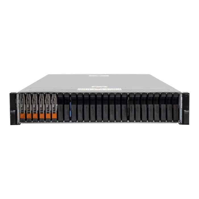 Macierz dyskowa Dell PowerStore 1200T z 2x Podwójny moduł I/O (4x10/25GbE SFP28), 6x 7.68TB SSD NVMe, szyny