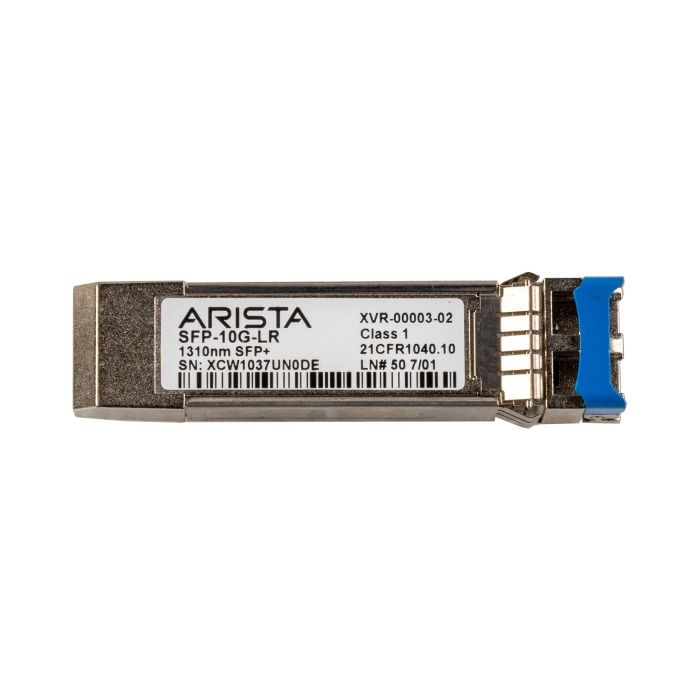 Moduł optyczny Arista 10Gb/s SFP+ LC-LC 1310nm SM 10Km XVR-00003-02