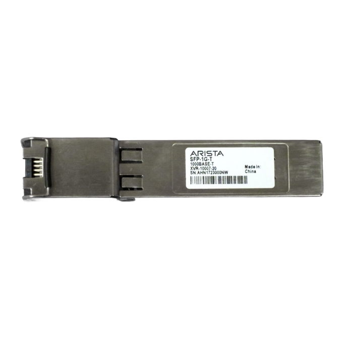 Moduł optyczny Arista 1Gb/s SFP RJ45 100m XVR-10007-20